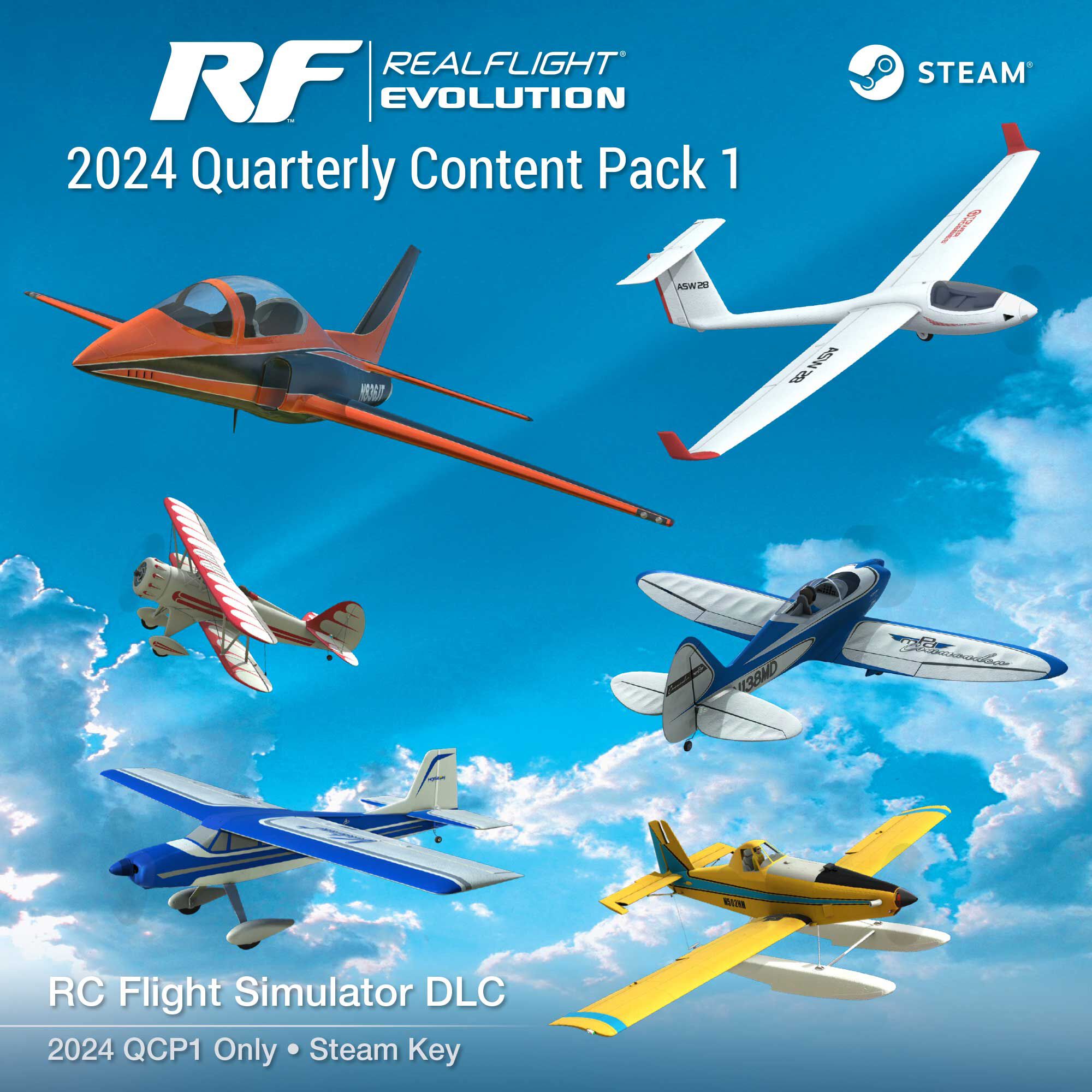 RealFlight Evolution 2024 Quarterly Content Pack 1 | RealFlight