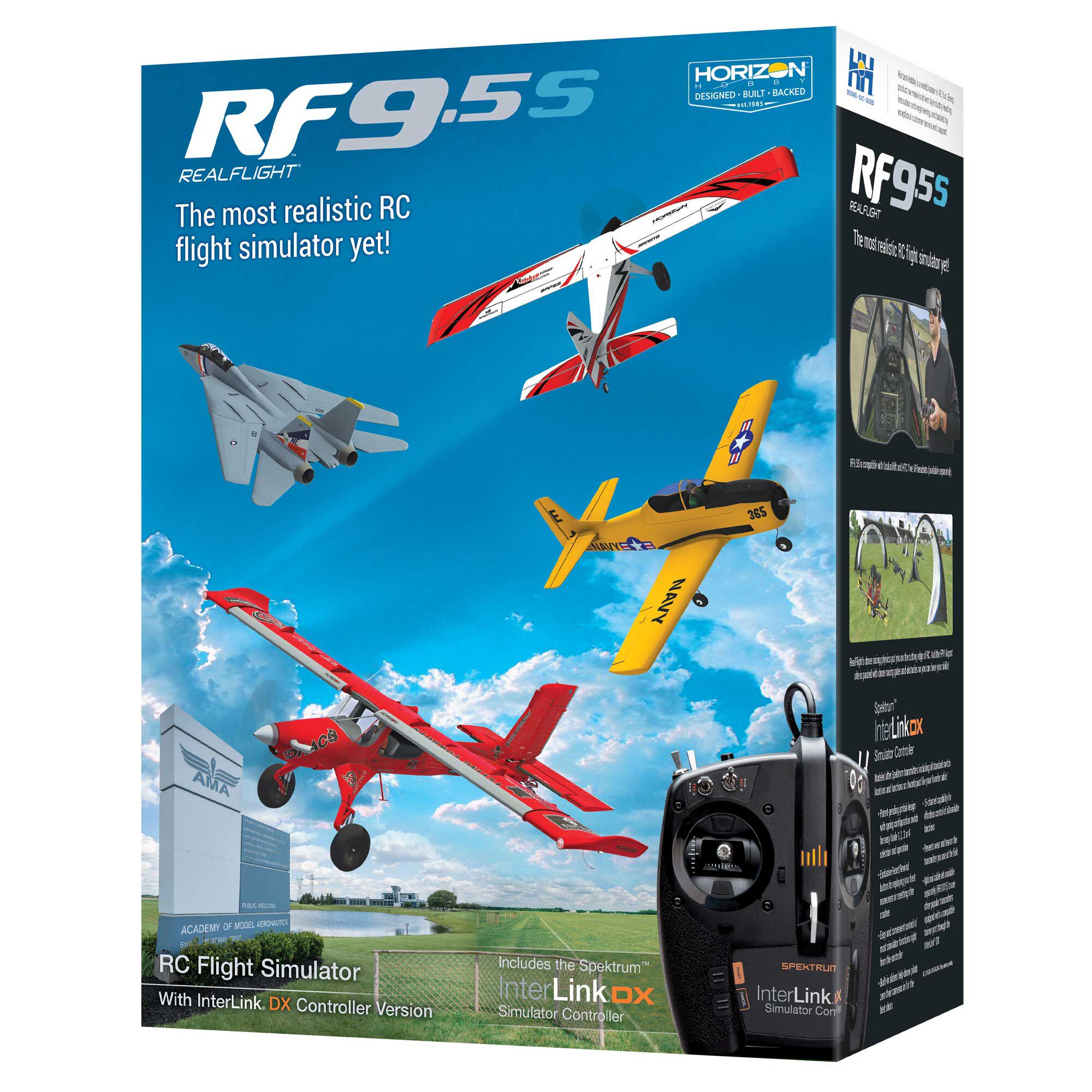 RealFlight 9.5S RC Flight Sim with InterLink Controller | RealFlight
