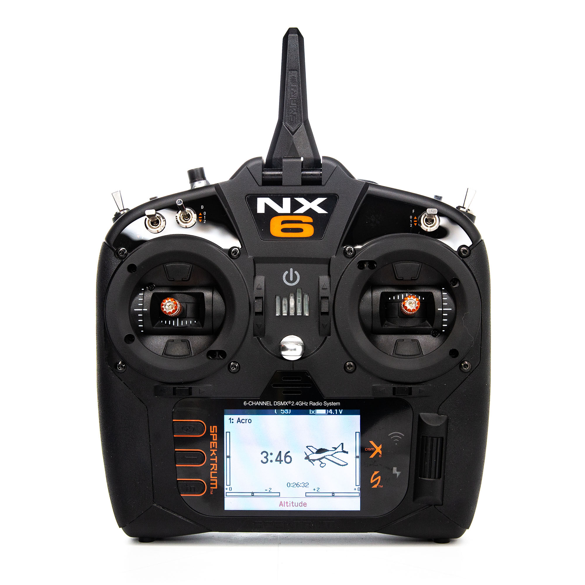 NX6 6-Channel DSMX Transmitter Only | RealFlight