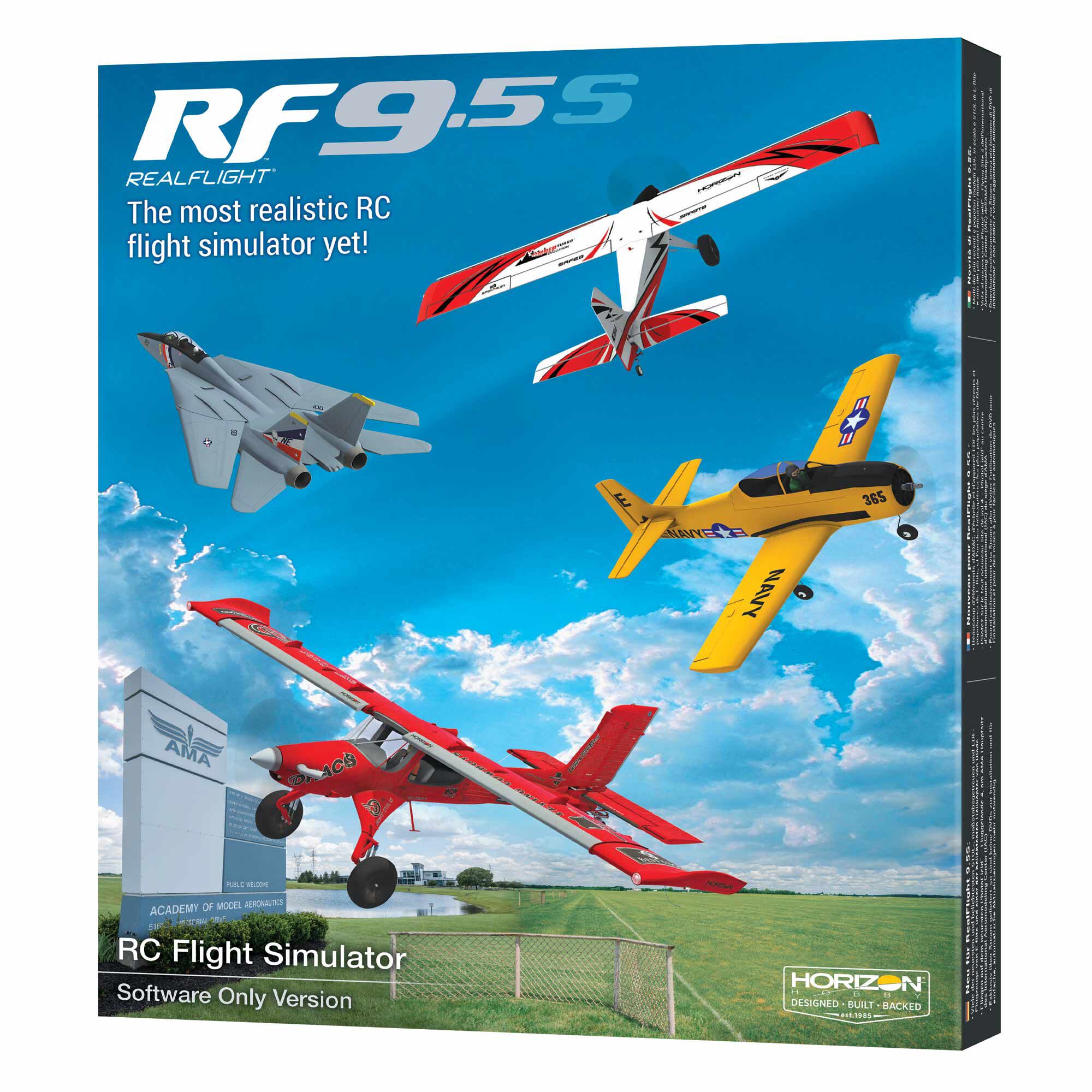 RealFlight 9.5S Flight Sim Software Only | RealFlight
