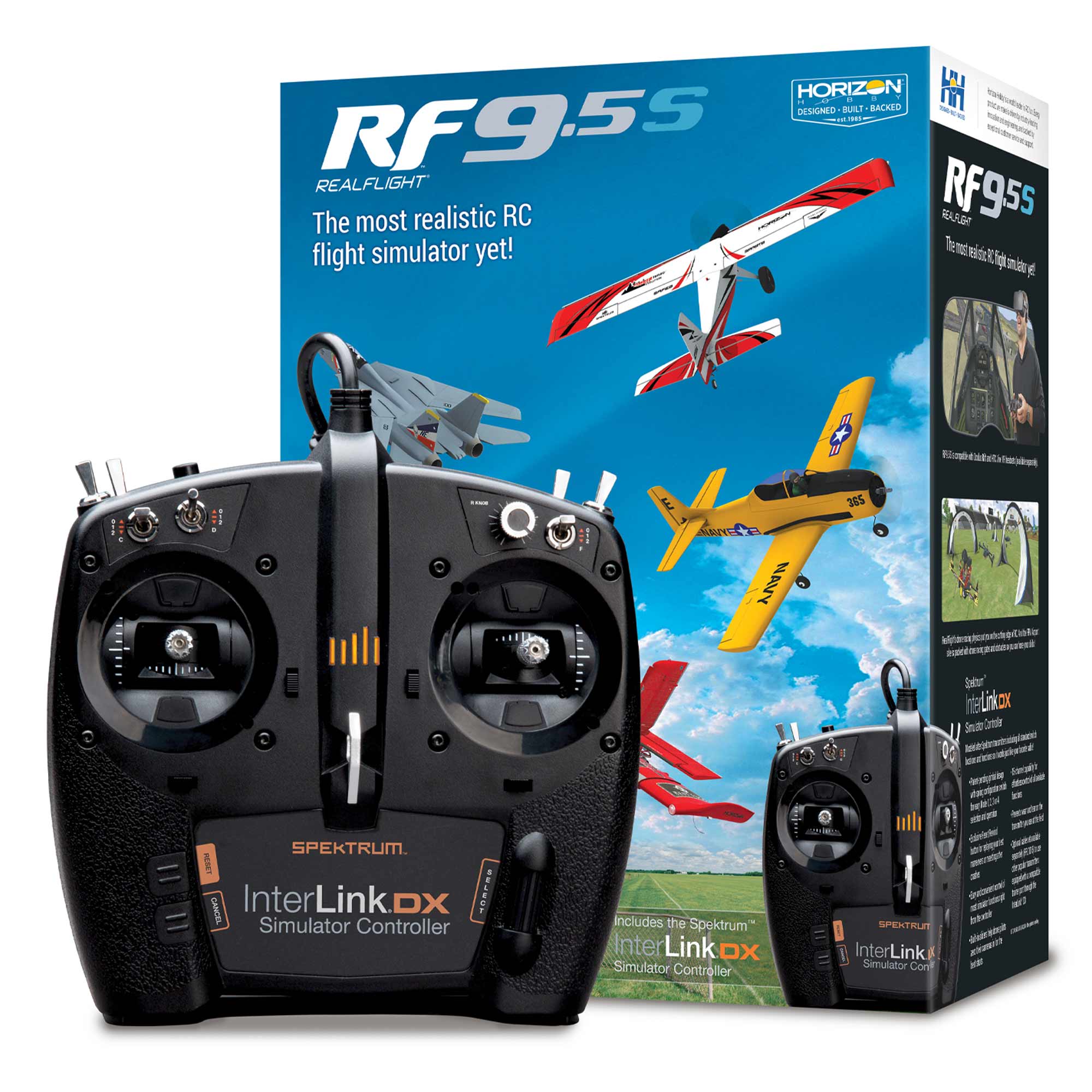 RealFlight 9.5S RC Flight Sim with InterLink Controller | RealFlight